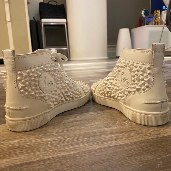 Christian Louboutin Pik Piks. White. - Picture 5 of 5